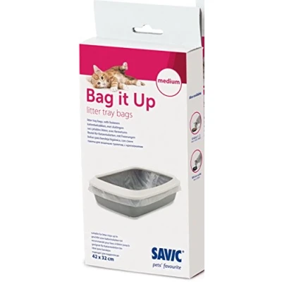 Abbildung von Savic Tasche It Up Müllbeutel für Katzentoiletten, mittel, 42 cm