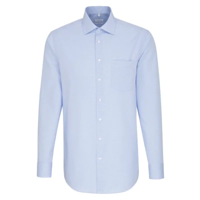 Abbildung von Seidensticker Regular FIT Hemd, Herren, Größe: 43, Light blue