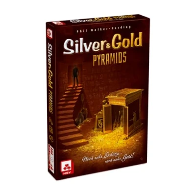 Abbildung von Nürnberger Spielkarten Verlag 10041765 0001 Silver &amp; Gold Pyramids, Yellow