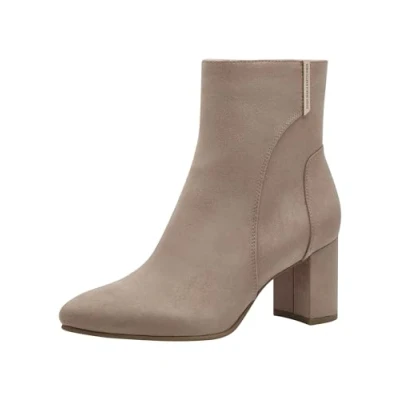 Abbildung von MARCO TOZZI by Guido Maria Kretschmer Damen Stiefeletten mit Absatz Elegant Spitz, Beige (Tan), 39 EU