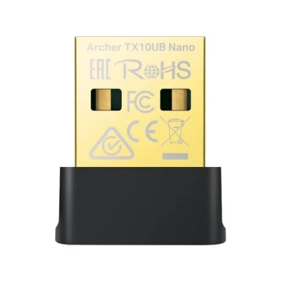 Abbildung von TP Link Archer TX10UB Nano WLAN Buletooth Adapter Für PC, Wi Fi 6 AX900 Dual Band Stick, Bluetooth 5.3, Größe, WPA3, MU MIMO, nur Kompatibel mit Windows 11/10