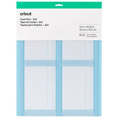 Abbildung von Cricut Kartenmatte 2x2 Kompatibel mit allen Kartengrößen Erstellen Sie individuelle Karten Maker und Explore Maschinen