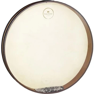Abbildung von Sonic Energy 20 Zoll Ozeantrommel Mit Ziegenfell und Kunststofffell Wellenklang für Meditation, Yoga, Klangreisen, Percussion (WD20WB)