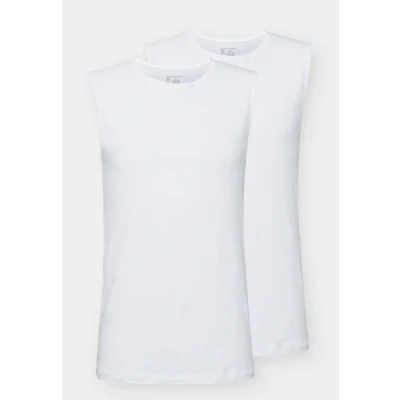 Abbildung von Schiesser 2PACK Rundhals Original Unterhemd/shirt, Herren, Größe: Large, Weiss
