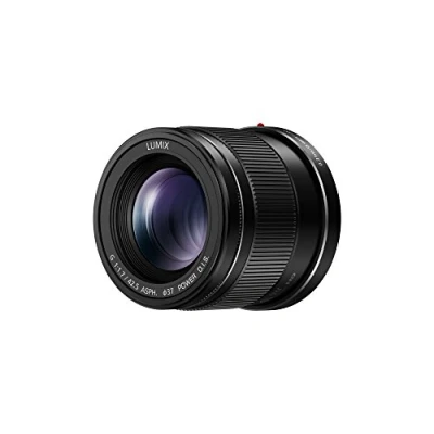 Abbildung von Panasonic H HS043E LUMIX G Objektiv 42.5 mm/F1.7 ASPH.; optischer Bildstabilisator; schwarz