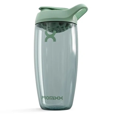 Abbildung von Promixx PURSUIT Eiweiß Shaker 950ml Premium für Proteinpulver, Supplements &amp; Pre Workout Auslaufsicher, BPA frei, Leicht zu Reinigen Seegrasgrün