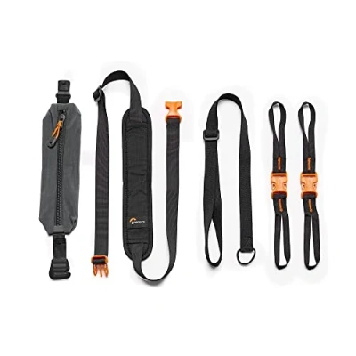 Abbildung von Lowepro GearUp Accessory Strap Kit Kompatibel mit Allen Kameraboxen Mehrere Tragekonfigurationen B09N7J6Z14 schwarz Einheitsgröße