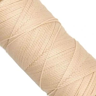 Abbildung von LINHASITA, Garnspule, gewachst, 100 g / 170 Meter, Dicke: 1 mm, Polyester, Makramee Garn, 30 Farben metros gr ekrü