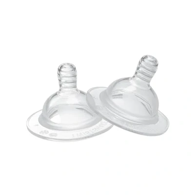 Abbildung von Twistshake Vital Innovations 78019 Anti Colic, Flaschensauger Small, 0 Monate Plus, transparent