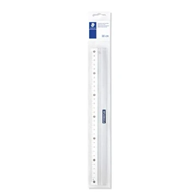 Abbildung von STAEDTLER Aluminium Lineal Mars, 30cm Länge, bruchfest, ruschfest, 563 30