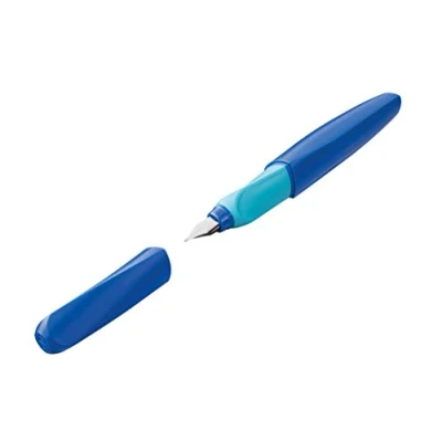 Abbildung von Pelikan 814737 Füller Twist Feder M, Deep Blue, inklusive 1 Patrone, Stück
