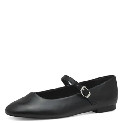 Abbildung von Tamaris Riemchenballerina, Damen, Größe: 40, Black Schuhe