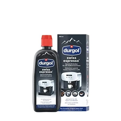 Abbildung von durgol swiss espresso Spezial Entkalker Kalkentferner für Kaffeemaschinen aller Typen und Arten Deutsche Version 1x500ml