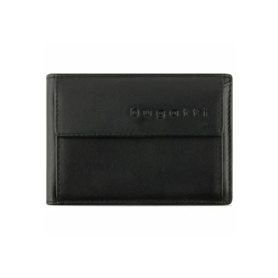 Abbildung von Bugatti Super Slim Rfid Mini Scheintasche schwarz Geldbörse