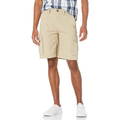 Abbildung von Amazon Essentials Herren Cargo Shorts mit klassischer Schnitt (erhältlich in Big &amp; Tall), Khaki Tan, 40W