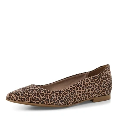 Abbildung von Tamaris Klassischer Ballerina, Damen, Größe: 40, Leopard Schuhe