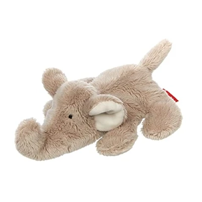 Abbildung von SIGIKID 42592 Mini Elefant Cuddly Gadgets Mädchen und Jungen Babyspielzeug empfohlen ab Geburt grau