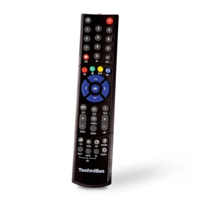 Abbildung von TechniSat Fernbedienung PVR 235 Original Ersatzfernbedienung passend zu DIGICORDER HD S2/K2, TECHNISTAR S1/S2/K1, schwarz