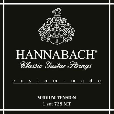 Abbildung von Hannabach Klassikgitarrensaiten Serie 728 Medium Tension Custom Made Satz 728MT