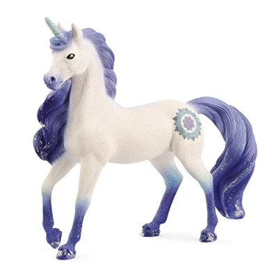 Abbildung von schleich 70715 Mandala Einhorn Hengst, für Kinder ab 5 12 Jahren, BAYALA Spielfigur