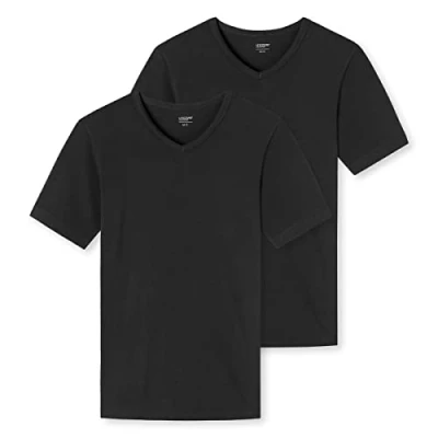 Abbildung von Uncover by Schiesser Tshirt basic, Herren, Größe: Small, Schwarz