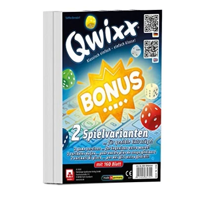 Abbildung von NSV 4105 QWIXX Bonus International Zusatzblöcke 2er Set Würfelspiel