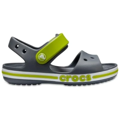 Abbildung von Crocs Unisex Kinder Bayaband Sandal K Sandalen, Charcoal, 23/24 EU