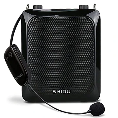Abbildung von Sprachverstärker Wireless Voice Amplifier Protable 25W Lautsprecher mit Mikrofon Stimmverstärker Bluetooth, Multifunktions für Outdoor, Lehrer, Klassenzimmer
