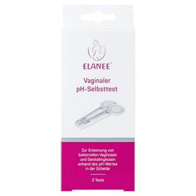 Abbildung von ELANEE Vaginaler pH Selbsttest zur Früherkennung bakterieller Infektionen und Schwangerschaftsvorsorge, Blasensprung, 2 Stück (735 00)