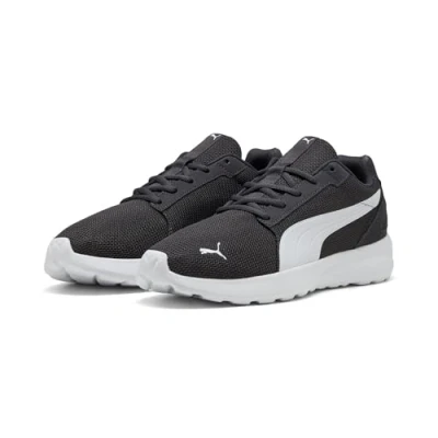 Abbildung von PUMA Unisex Softride Cosmic Lt Sneaker, Flach, Dunkelgrau, Weiß, 42 EU