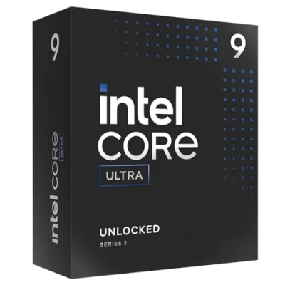 Abbildung von Intel® Core™ Ultra 9 Desktop Prozessor 285K 24 Kerne (8 P cores + 16 E cores) bis zu 5,7 GHz