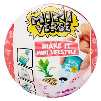 Abbildung von MGA&#039;s Miniverse Make It Mini Lifestyle Serie 2 Sammlerstücke in Blindverpackung, Basteln, Harz Spielset, Nachbildungen, Formen, Teekannen, Teetassen, Kerzen, Vasen Für Sammler ab 8 Jahren