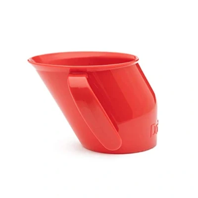 Abbildung von Doidy Becher, ab 3 Monaten, erster offener Becher für Babys und Kleinkinder, ergonomisches, abgeschrägtes Design Training Trinkenlernen, Entwöhnungsutensilien Milch Wasser