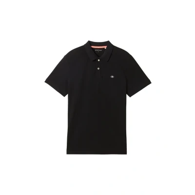 Abbildung von TOM Tailor Poloshirt, Herren, Größe: Small, Black