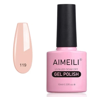 Abbildung von AIMEILI UV LED Gellack ablösbarer Gel Nagellack Polish Clivia Miniata (119) 10ml