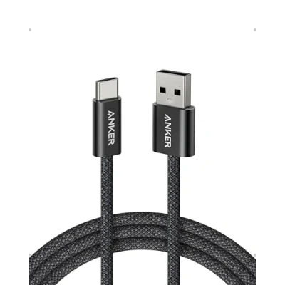 Abbildung von Anker Zolo USB auf C Kabel 1,8m, nahtlose CarPlay Verbindung, geflochtenes Ladekabel Für Schnellladen, Premium Design mit schlankem Stecker, iPhone 16/15 Serie, iPad Pro, und mehr