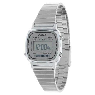Abbildung von Casio Digitaluhr, Größe: One Size, Silber