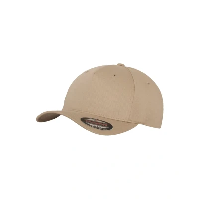 Abbildung von Flexfit 5 Panel Cap, Größe: S/M, Khaki