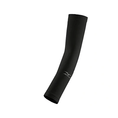 Abbildung von Mizuno Unisex Womens ARMGUARD ARM Sleeve, Black, ONE Size