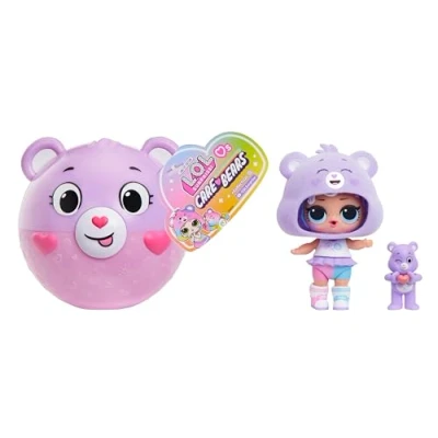 Abbildung von L.O.L. Surprise! Loves Care Bears Tots Enthält 1 Puppe mit Outfit und Accessoires, Kugel in Teddybär Form, Blindverpackung, 6 Puppen zum Sammeln