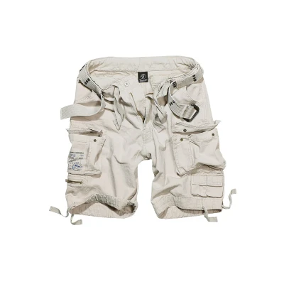 Abbildung von Brandit Savage Vintage Shorts, Herren, Größe: 4XL, White
