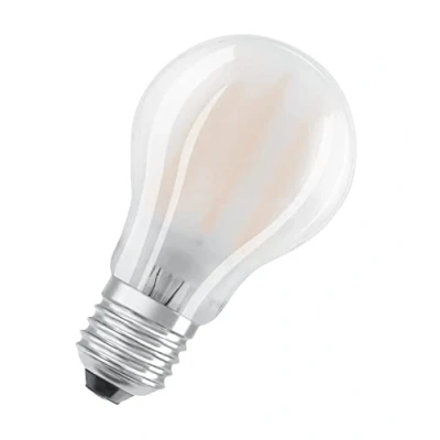 Abbildung von OSRAM LED Lampe, Sockel: E27, Warm weiß, 2700 K, 11 W, Ersatz für 100 W Glühbirne, klar, BASE CLASSIC A, 3er Pack