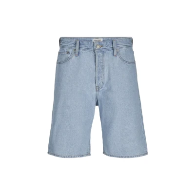 Abbildung von Jack &amp; Jones Jjialex Jjoriginal Jeans Shorts, Herren, Größe: Large, Hellblau