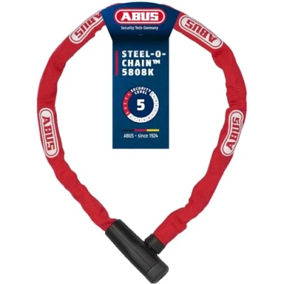 Abbildung von ABUS 72489 Fahrradschloss, Rot, 75 cm