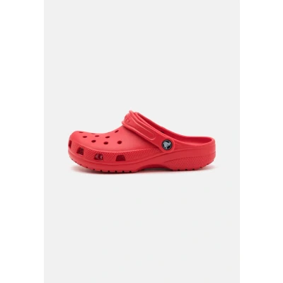 Abbildung von Crocs Classic Unisex Pantolette flach für Kinder, Größe: 28/29, Varsity red Kunststoff
