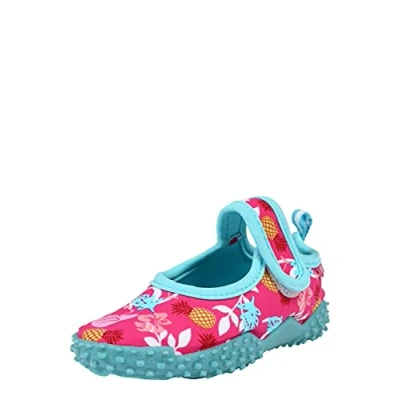 Abbildung von Playshoes Unisex Kinder Aquaschuhe Aqua Schuhe Flamingo, Türkis 34/35 EU
