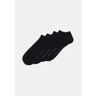 Abbildung von Tommy Hilfiger Women Sneaker 4 PACK Socken, Damen, Größe: 35 38, Black
