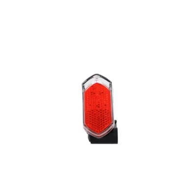 Abbildung von Fischer Fahrrad Dynamo LED Rücklicht für Schutzblech und Strebenbefestigung, mit integriertem Reflektor, Spritzwasserschutz nach IP44, StVZO zugelassen