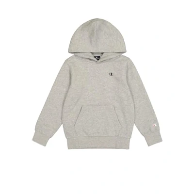Abbildung von Champion Basic Hooded Unisex Kapuzenpullover für Kinder, Größe: 126/131, Grey