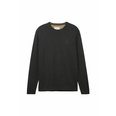 Abbildung von TOM Tailor Strickpullover, Herren, Größe: 3XL, Dunkelgrau